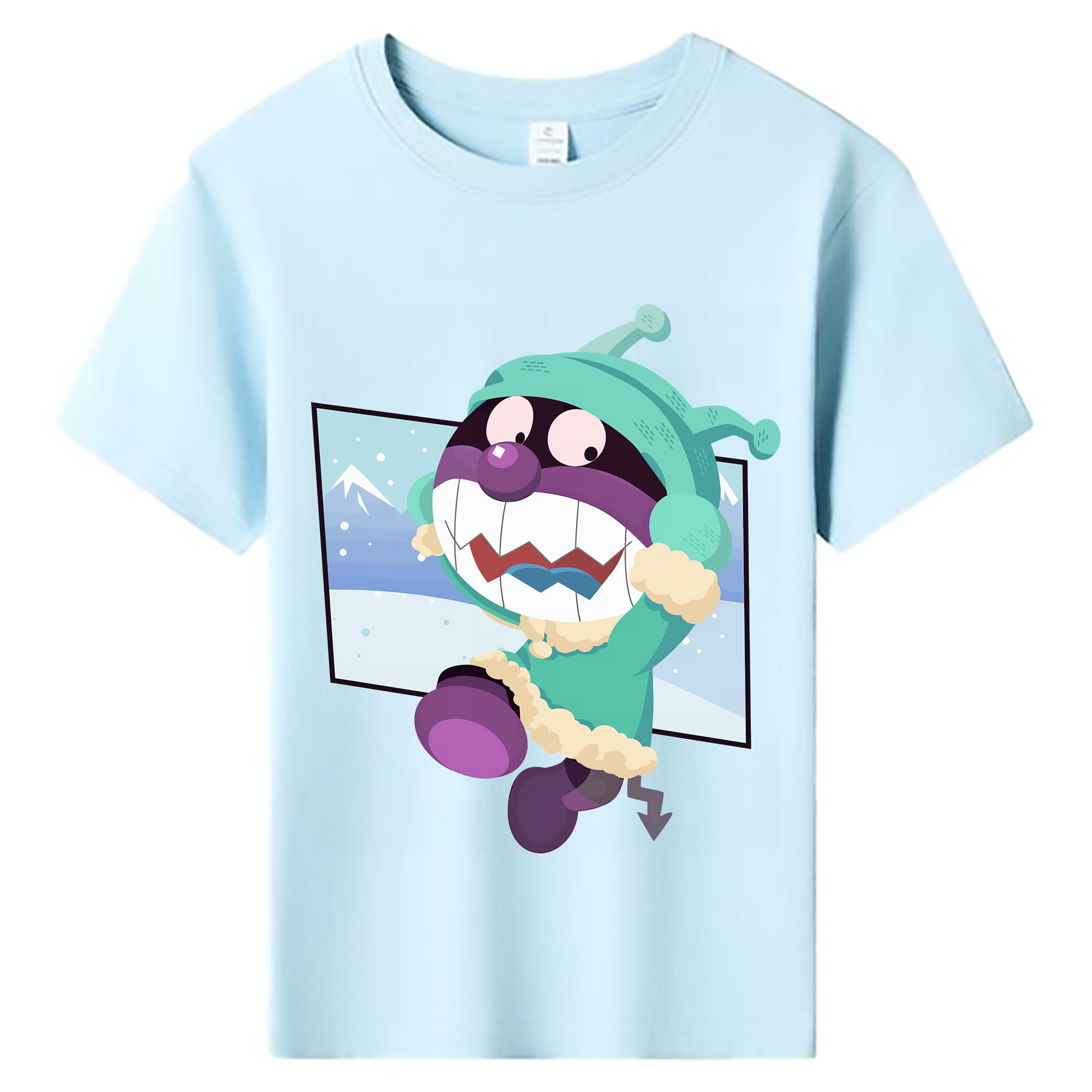 （画像用） アンパンマン Anpanman 綿100％キッズTシャツ（フロントプリント）